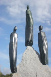 Anton Forde Sculpture - Ā muri I ngā Kaipūtaiao (After the Scientists)