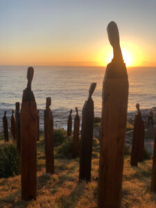 Anton Forde Sculpture by the Sea, Bondi 2023. Papare (Protection).